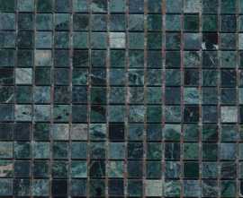Мозаика Marble Mosaic Green Tinos 15*15 305*305