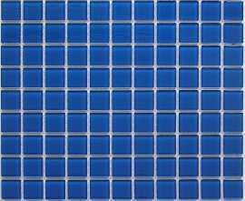 Мозаика Deep blu (стекло) 25*25 300*300