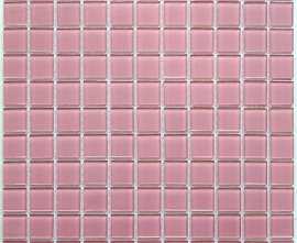 Мозаика Pink glass (стекло) 25*25 300*300