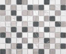 Мозаика Pietra Mix 4 Mat 23x23x4 (ПУ) 298x298