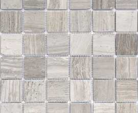 Мозаика Travertino Silver MAT 48x48x7 305x305