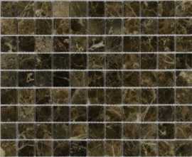 Мозаика Emperador Dark POL 4.8x4.8x7 30.5x30.5