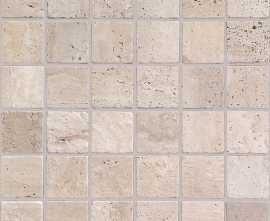 Мозаика Travertino Beige MAT 48x48x7 305x305