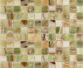 Мозаика Pietrine Onice Jade Verde POL 2.3x2.3 29.8x29.8