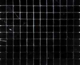Мозаика Pietrine Nero oriente POL 2.3x2.3 29.8x29.8x7