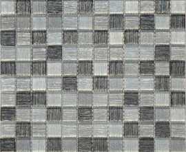 Мозаика Black Tissue 23x23x4 298x298