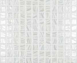 Мозаика Glitter White 7802 (на сетке) 25x25 31,7x31,7