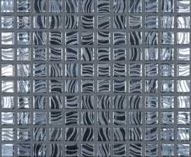 Мозаика Glitter Black 7803 (на сетке) 25x25 31,7x31,7