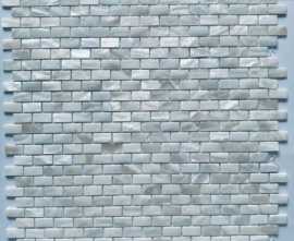 Мозаика PIX768 из натурального перламутра Super White 10*20 290х300х2