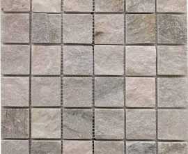 Мозаика PIX302 Slate Grey из сланца 48х48 305х305