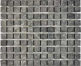 Мозаика PIX297 Slate Black из сланца 23х23 305х305