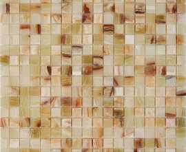 Мозаика PIX201 Jade verde из оникса полированная 15x15 305х305х6