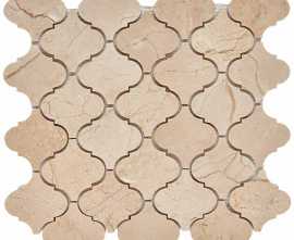 Мозаика PIX292 Cream Marfil из мрамора полированная 74x74 305х315x8