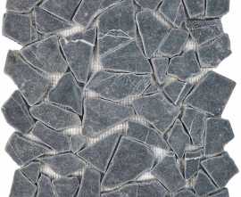 Мозаика PIX260 Nero Marquna из мрамора матовая 305х305x6