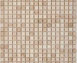 Мозаика PIX231 Cream marfil из мрамора полированная 15x15 305х305x4