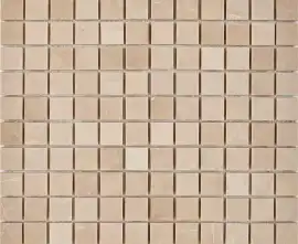 Мозаика PIX227 Crema Nova из мрамора полированная 23x23 305х305x6