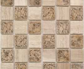 Мозаика KP-720 камень полированный (15х15х7) 305*305