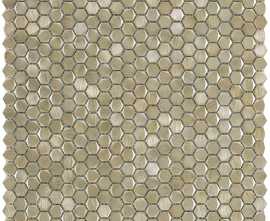 Мозаика L244008671 Gravity Aluminium Hexagon Gold 30.7x30.4x04