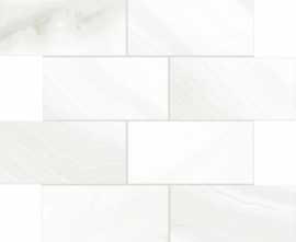 Мозаика 747785 ALABASTRI Madreperla Glossy 7.5x15 Muretto 6mm 30x30