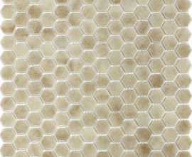 Мозаика STP-BG011-HEX стекло (25) 300х300