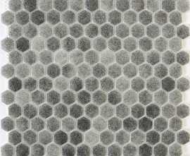 Мозаика STP-GR012-HEX S стекло (25) 300х300