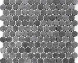Мозаика STP-GR009-HEX стекло (25) 300х300