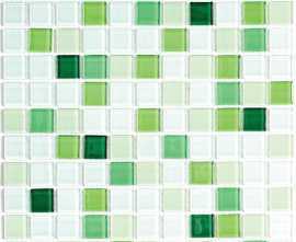 Мозаика Jump Green №5 25*25 300*300