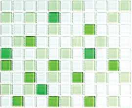 Мозаика Jump Green №6 25*25 300*300