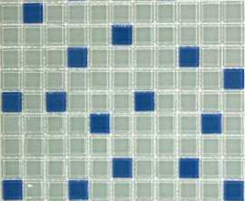 Мозаика Jump Blue №8 (light) Растяжки 25*25 300*300