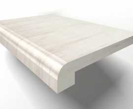 Ступени MB006-AEBS	Diana White Solid Mb006 100x30