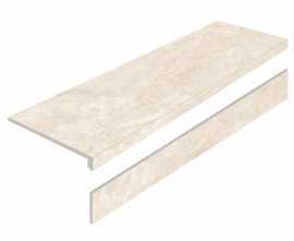 Ступени Ступень L Mystical Charm Crema Matt с подступенником 32x120