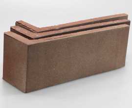 Клинкерная плитка Plato Original угловая AС 1104 (Y) 185x60x71x14