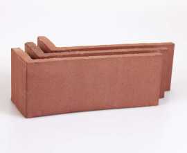 Клинкерная плитка Plato Original угловая 1101 (Y) 185x60x71x14