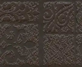 Клинкерная плитка Бордюр Каир 4Д клинкерная коричневый 14.7х29.8