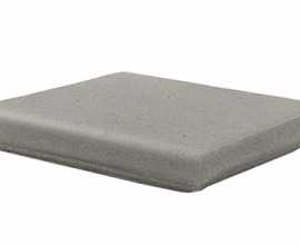 Клинкерная плитка Natura 013 Grey ступень флорентийская угловая R11 330x330x18
