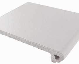 Клинкерная плитка Natura 012 White ступень флорентийская R11 244x330x18