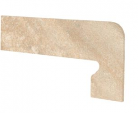 Клинкерная плитка ZANQUIN FIORENTINO PETRA OCRE DCHA. правый 395x175x7,5