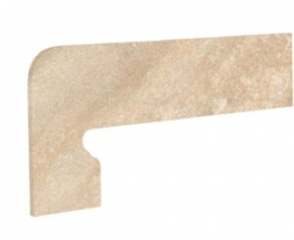 Клинкерная плитка ZANQUIN FIORENTINO PETRA OCRE IZDA. левый 395x175x7,5