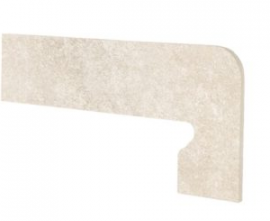 Клинкерная плитка ZANQUIN FIORENTINO PETRA BONE DCHA. правый 395x175x7,5