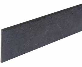 Клинкерная плитка RODAPIE METALICA BASALT 330x90x11