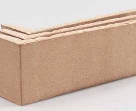 Клинкерная плитка Plato Rosso угловая AC 9104 (Y) 185x60x71x14