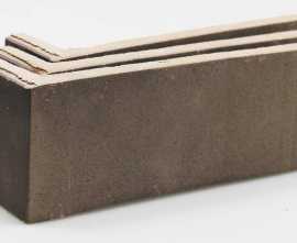 Клинкерная плитка Plato Grey угловая AB 8103 (Y) 185x60x71x14