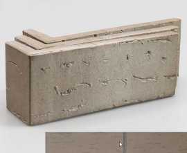 Клинкерная плитка Koro Grey угловая AK 8209 (Y) 185x60x71x14