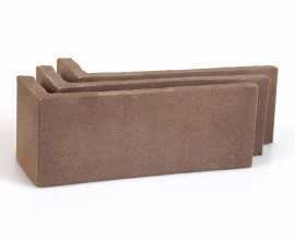 Клинкерная плитка Plato Brown угловая AK 2109 (Y) 185x60x71x14