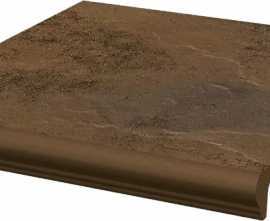 Клинкерная плитка Semir Beige Kapinos Stopnica Prosta 30x33х1.1