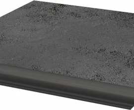 Клинкерная плитка Semir Grafit Kapinos Stopnica Narozna 11mm 32,8х32,8