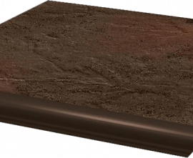 Клинкерная плитка Semir Brown Kapinos Stopnica Narozna 33х33х1.1