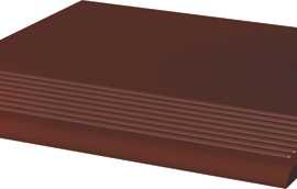 Клинкерная плитка Cloud Brown Stopnica Prosta 30х30x1.1