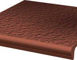 Клинкерная плитка Cloud Rosa Kapinos Stopnica Prosta Duro 30х33x1,1
