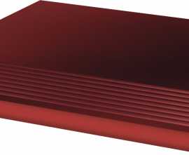 Клинкерная плитка Cloud Rosa Stopnica Prosta B1a 30x30